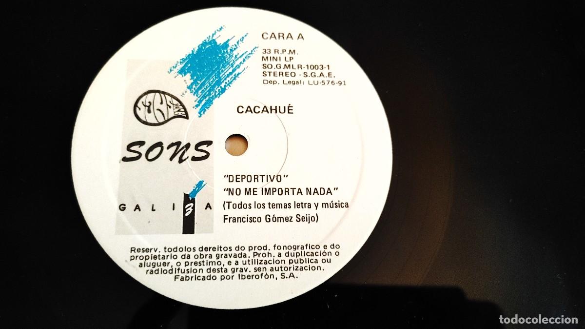 Discos de vinilo: CACAHUE-MINI LP DEPORTIVO +3 - Foto 4