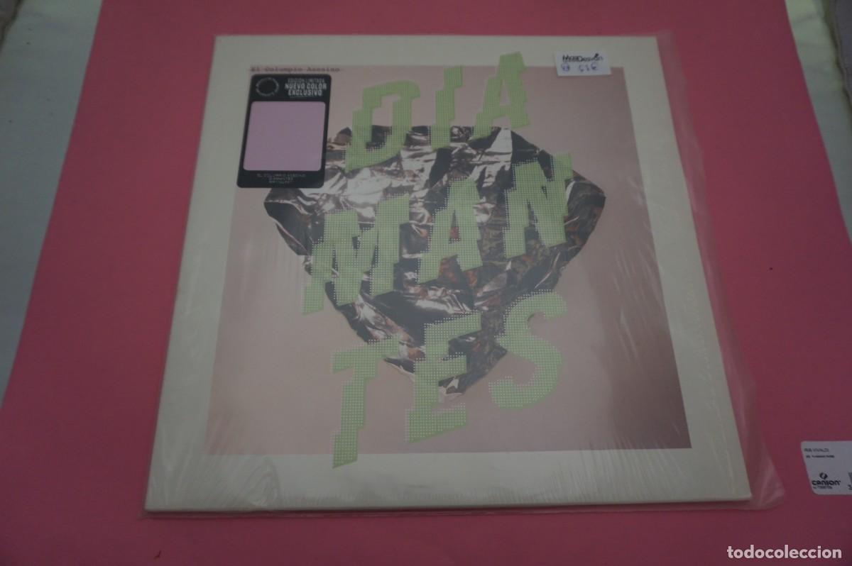 Discos de vinilo: LP - EL COLUMPIO ASESINO - DIAMANTES - VINILO EN EXCELENTE ESTADO - VINILO COLOR ROSA