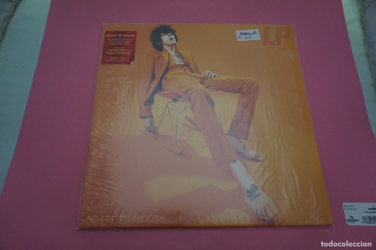 Discos de vinilo: LP - HEART TO MOUNTH - VINILO EN EXCELENTE ESTADO - VINILO COLOR NARANJA