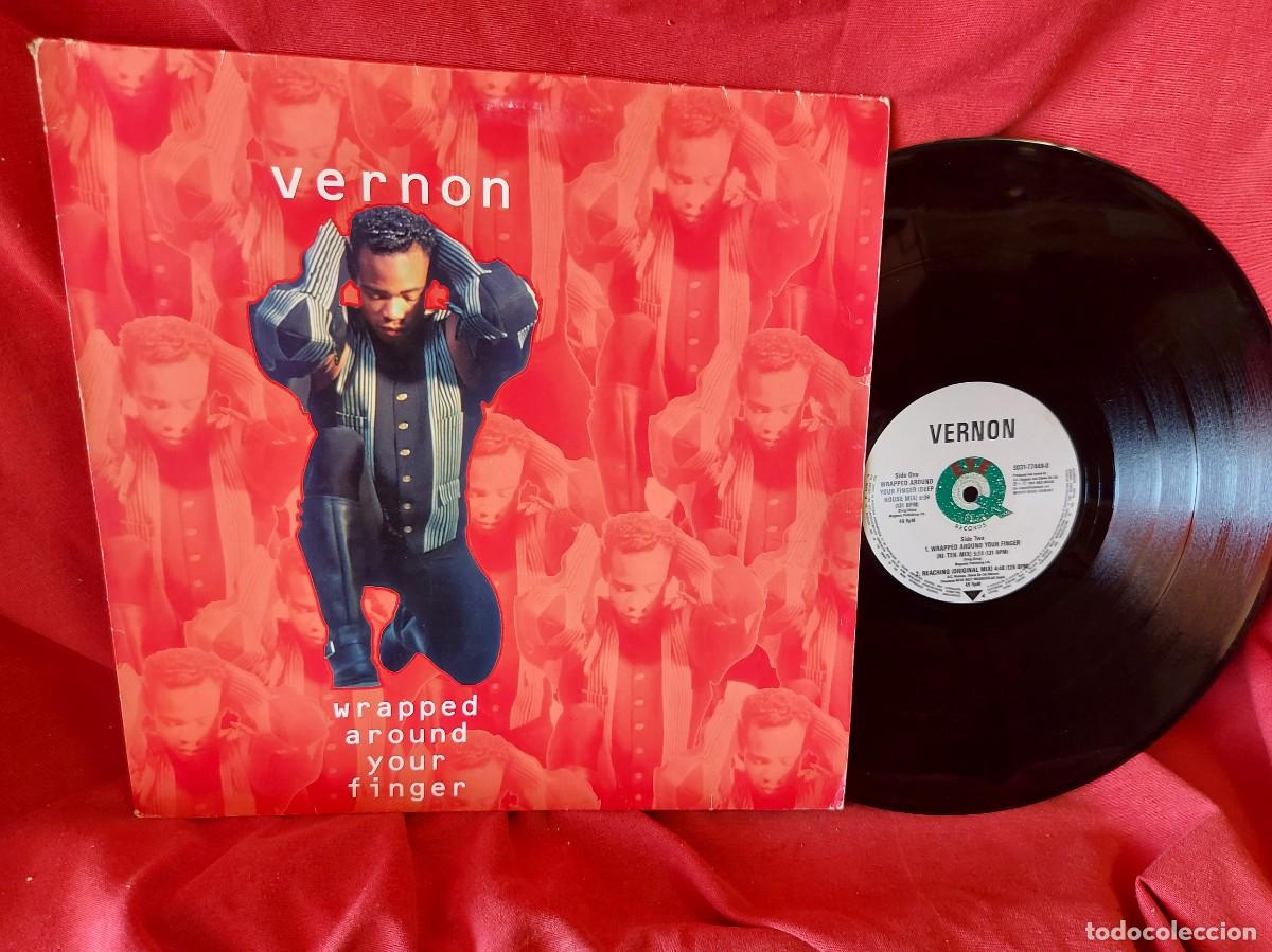 Discos de vinilo: MAXI SINGLE , VERNON ( PEDIDOS MINIMOS 10 &euro; ) CAJA N.&ordm; 3 - LP