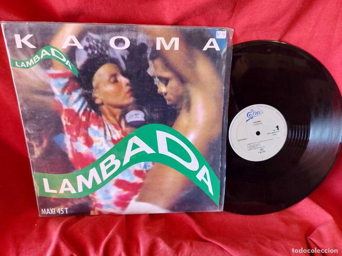 Discos de vinilo: MAXI SINGLE , LAMBADA POR KAOMA ( PEDIDOS MINIMOS 10 &euro; ) CAJA N.&ordm; 3 - LP