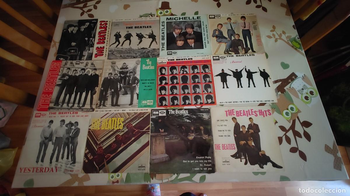 Discos de vinilo: THE BEATLES-LOTE DE 12 EPS ESPA&Ntilde;OLES