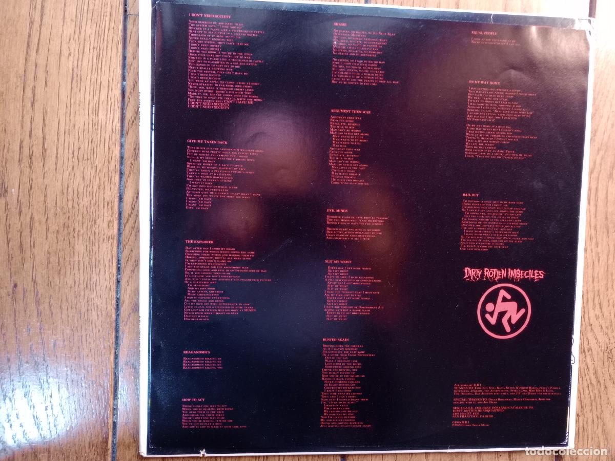 Discos de vinilo: D.R.I. dealing with It ! - Foto 4