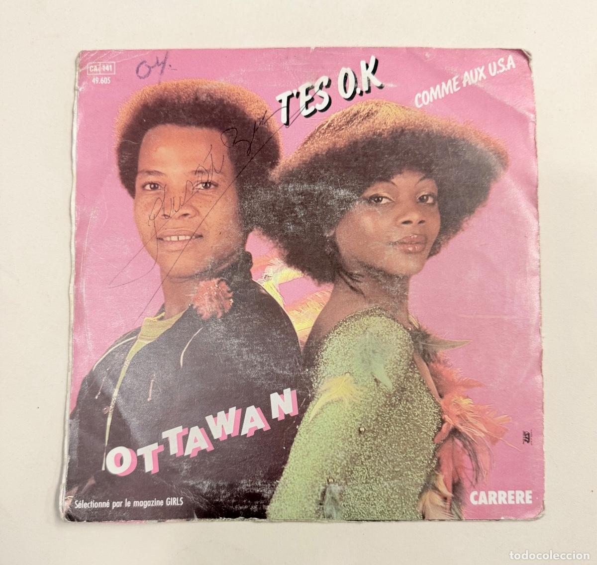 Discos de vinilo: Ottawan - T&acute;es Ok, Comme aux usa - Foto 2
