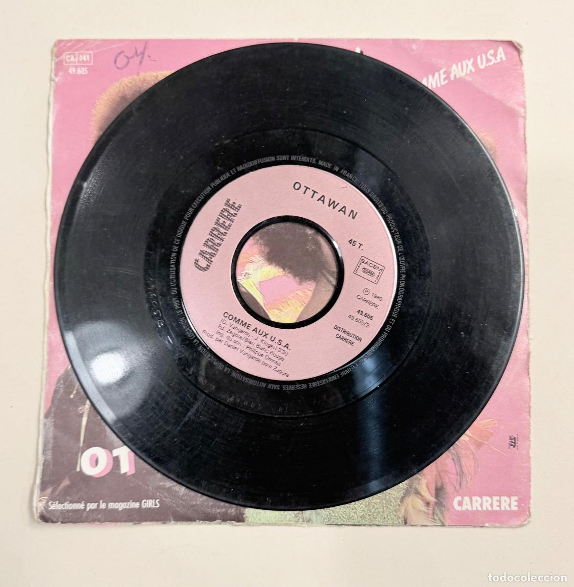 Discos de vinilo: Ottawan - T&acute;es Ok, Comme aux usa - Foto 3