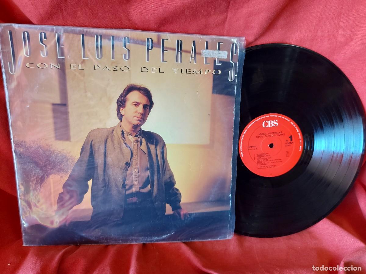 Discos de vinilo: LP, JOS&Eacute; LUIS PERALES CON EL PASO DEL TIEMPO 1986 ( PEDIDOS MINIMOS 10 &euro; ) CAJA N.&ordm; 3 - LP