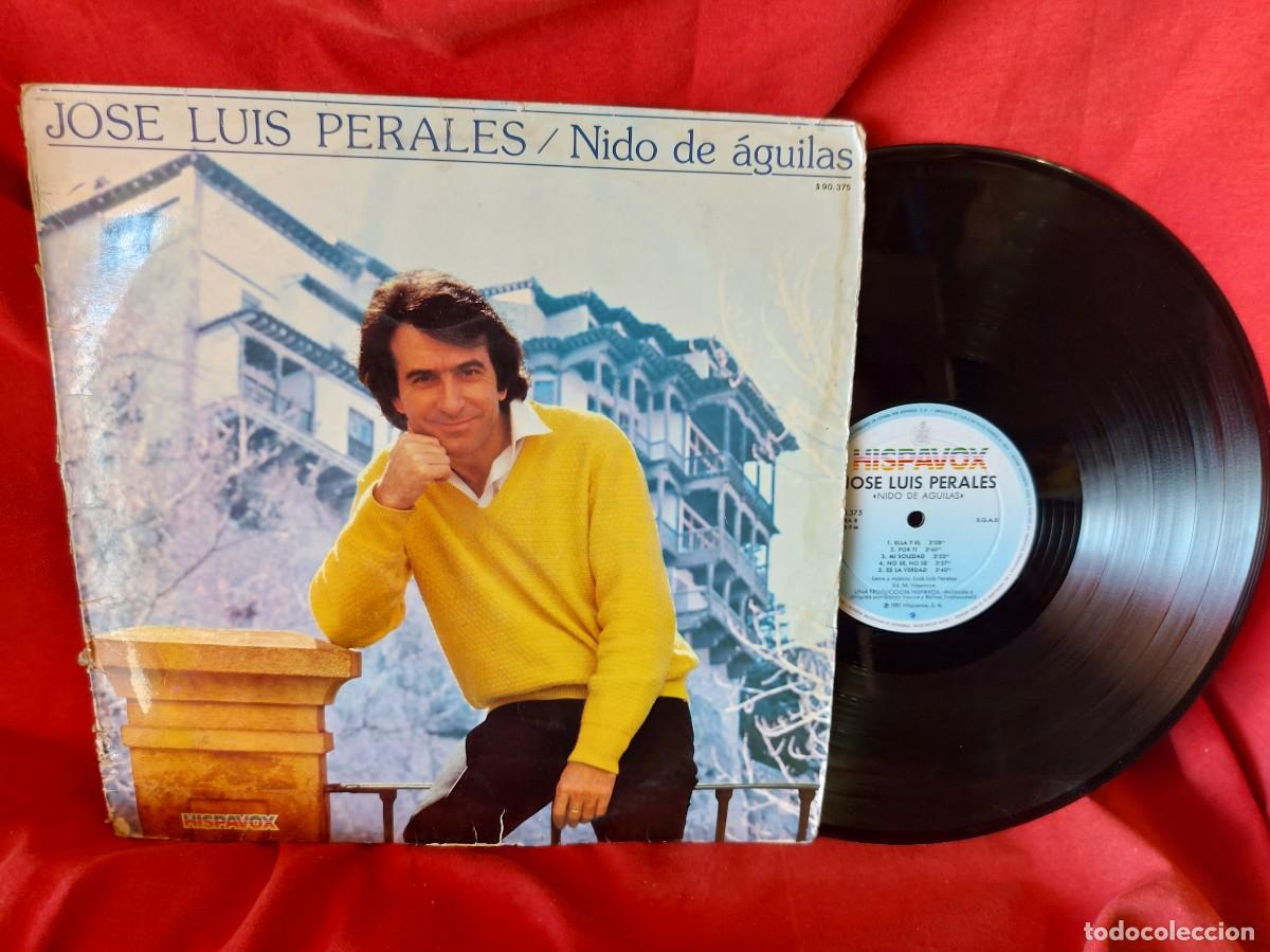 Discos de vinilo: LP, JOS&Eacute; LUIS PERALES NIDO DE &Aacute;GUILAS 1981 ( PEDIDOS MINIMOS 10 &euro; ) CAJA N.&ordm; 3 - LP