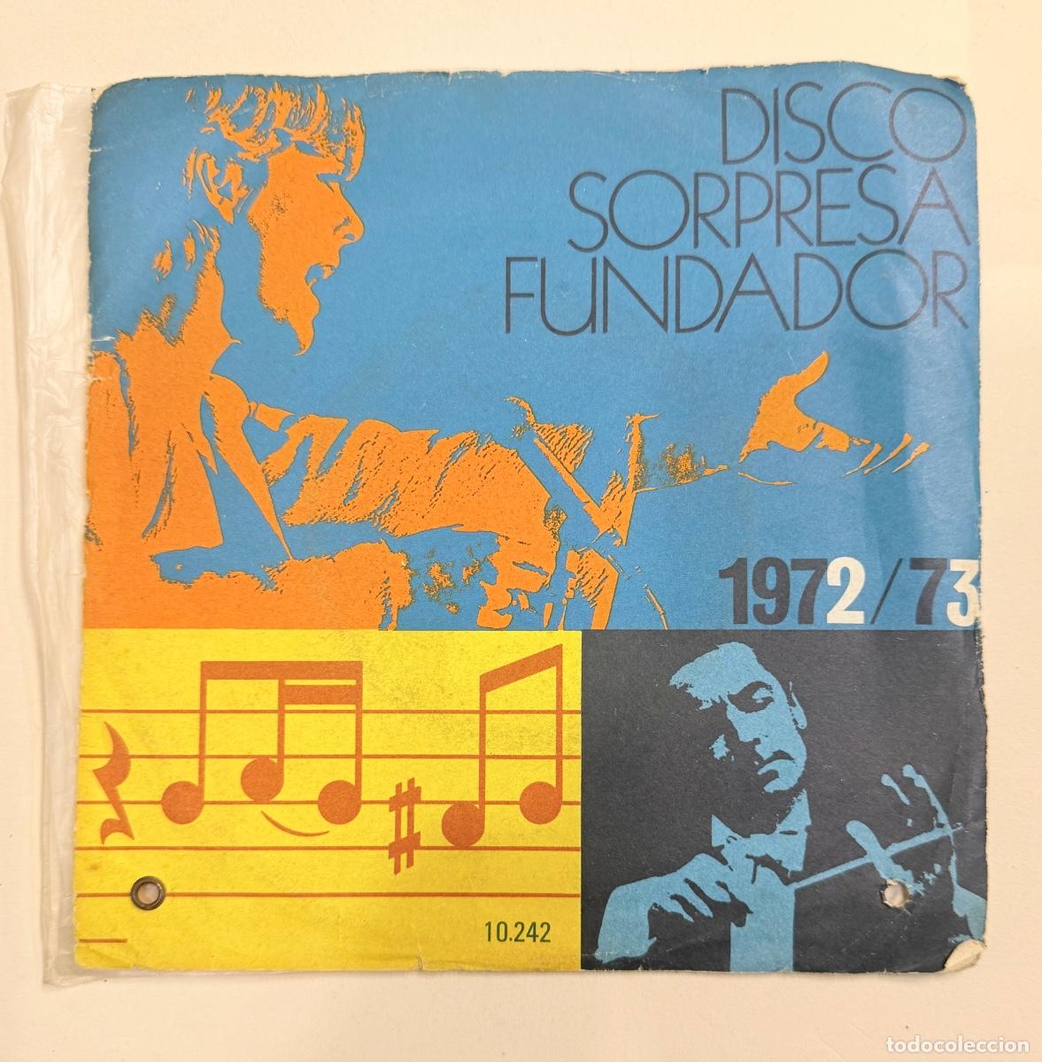 Discos de vinilo: Disco sorpresa Fundador 1972/73