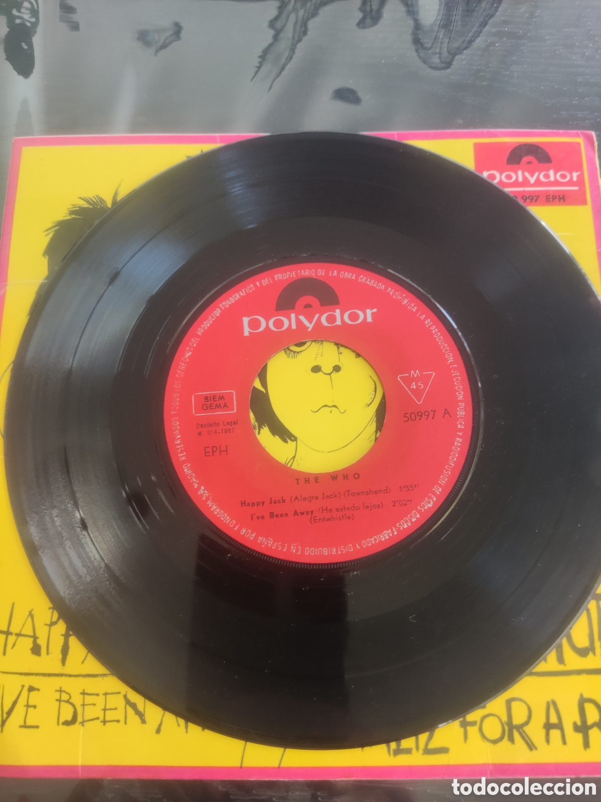 Discos de vinilo: disco the Who Happy Jack+3 - Foto 3