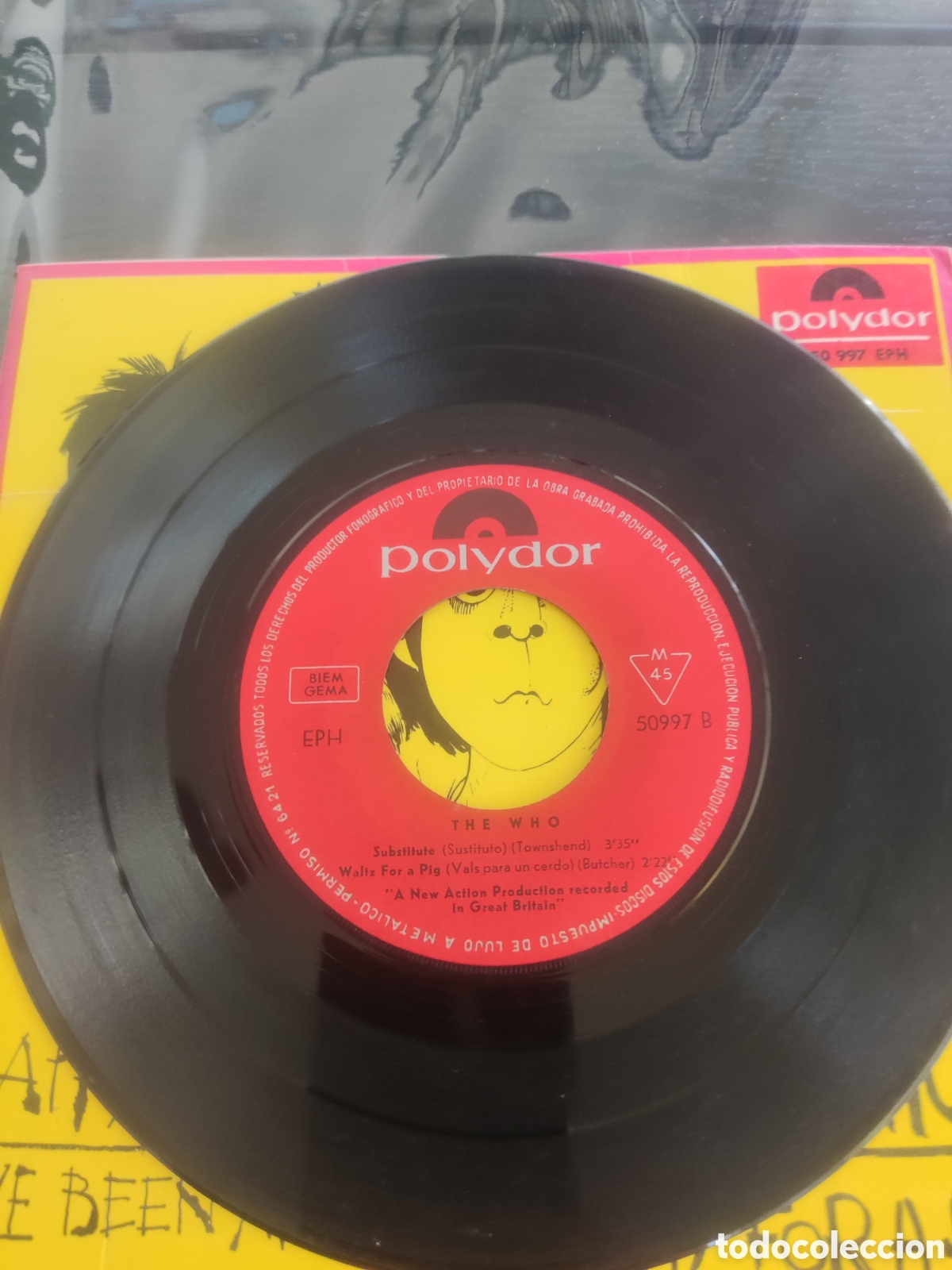 Discos de vinilo: disco the Who Happy Jack+3 - Foto 4