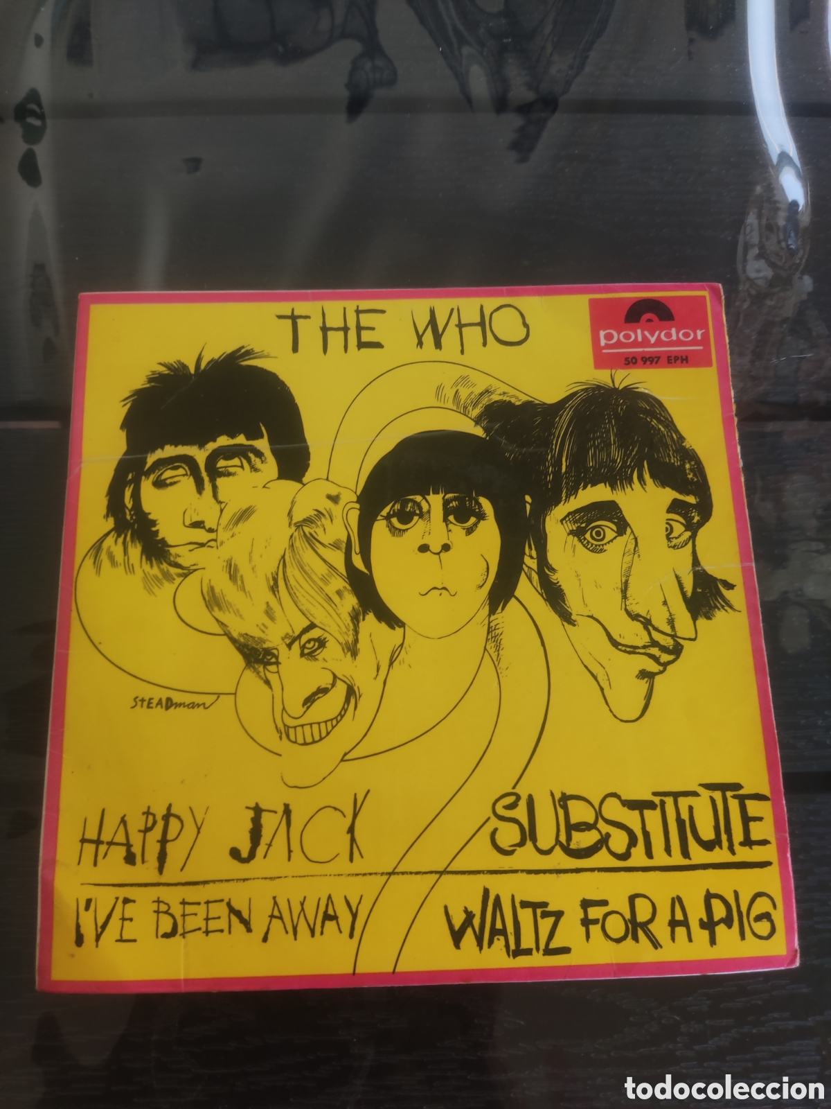 Discos de vinilo: disco the Who Happy Jack+3
