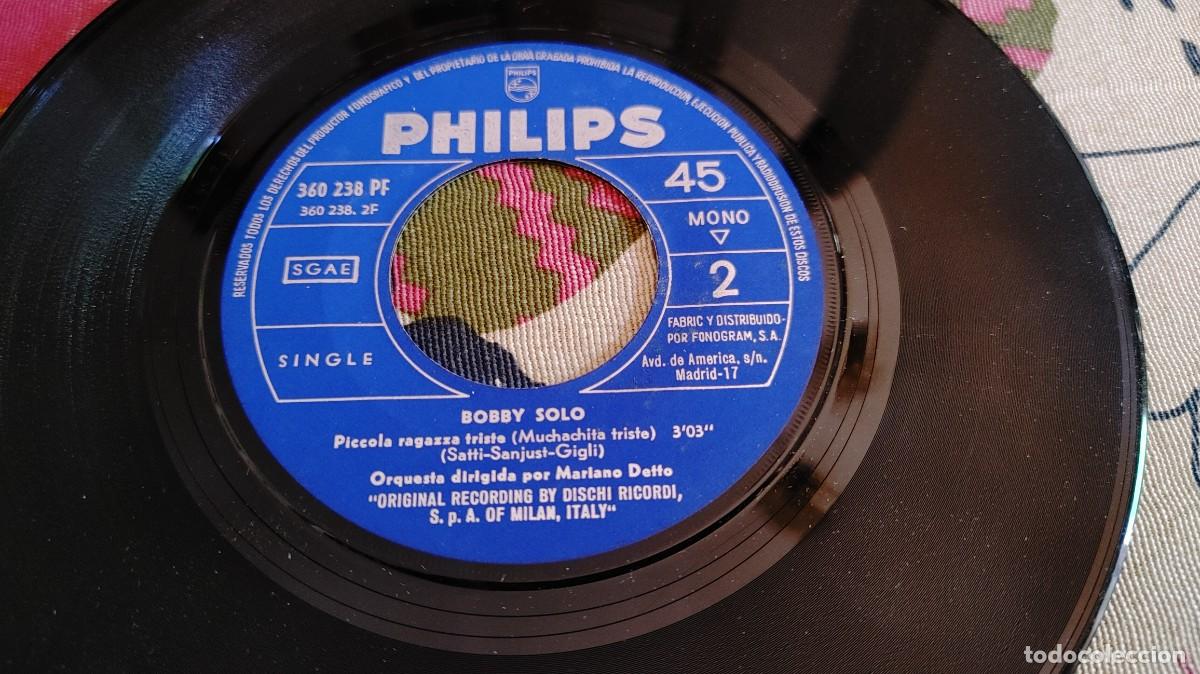 Discos de vinilo: BOBBY SOLO-SINGLE ZINGARA - Foto 2