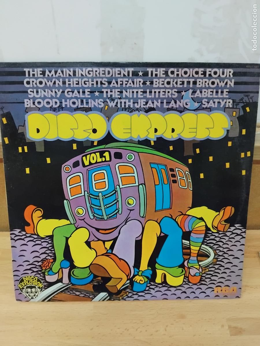 Discos de vinilo: DISCO EXPRESS VOL.1 LP RCA 1976. DISCO PROMOCIONAL.