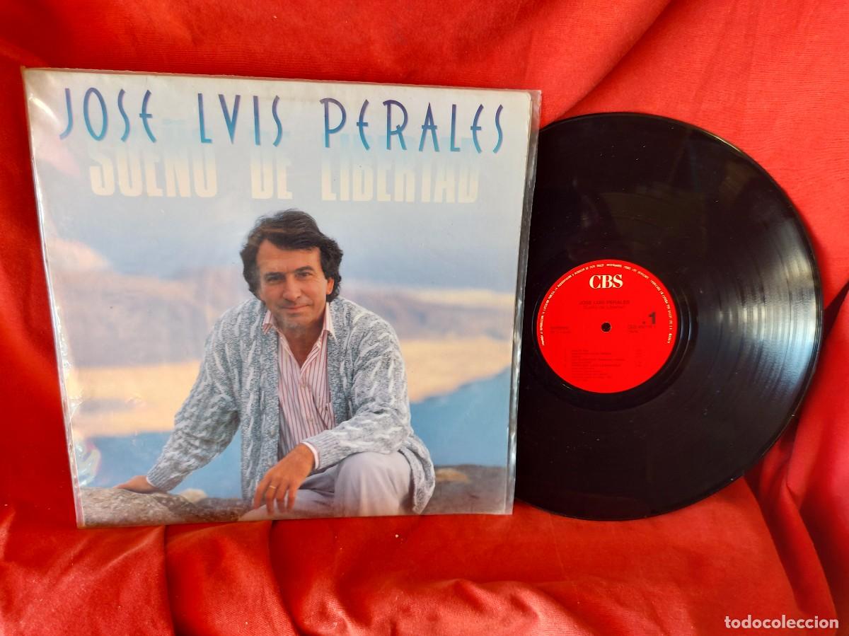 Discos de vinilo: LP, JOS&Eacute; LUIS PERALES SUE&Ntilde;O DE LIBERTAD 1987 ( PEDIDOS MINIMOS 10 &euro; ) CAJA N.&ordm; 3 - LP