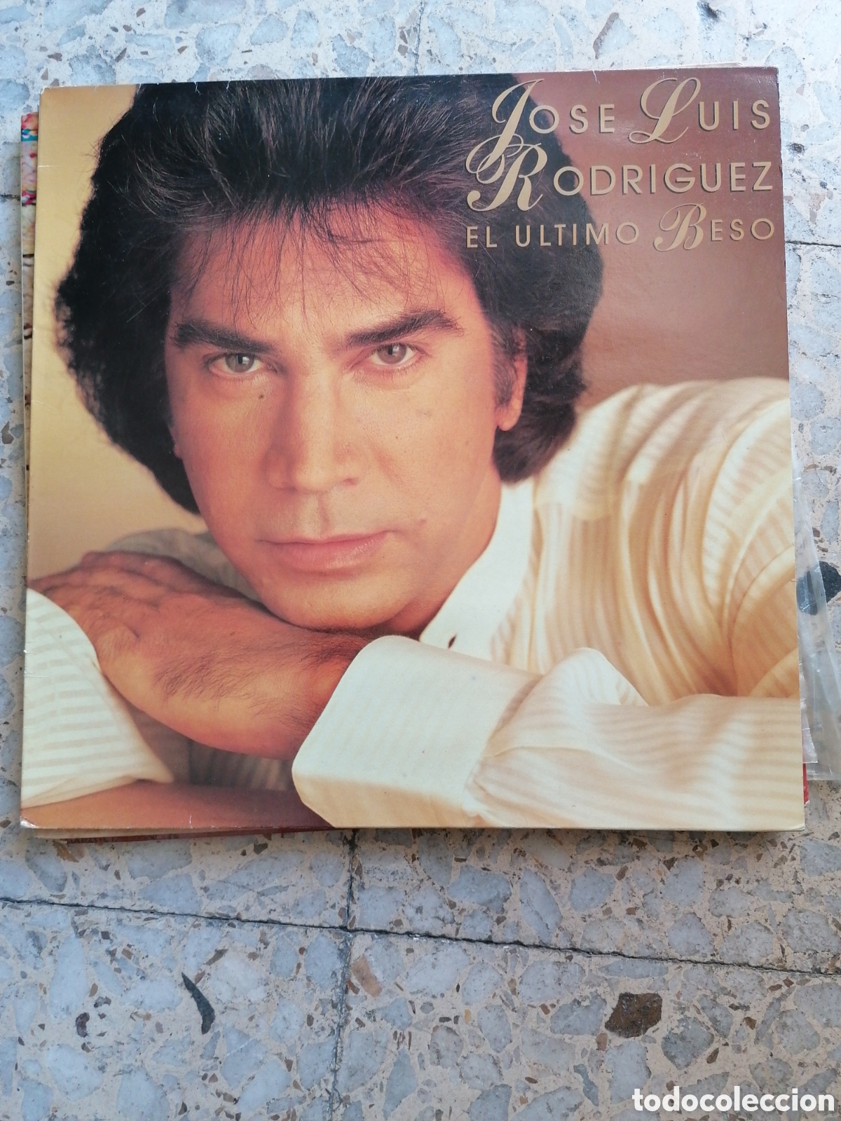 Dischi in vinile: LP JOSE LUIS RODRIGUEZ EL PUMA EL ULTIMO BESO 1985 ESPA&Ntilde;A INSERT