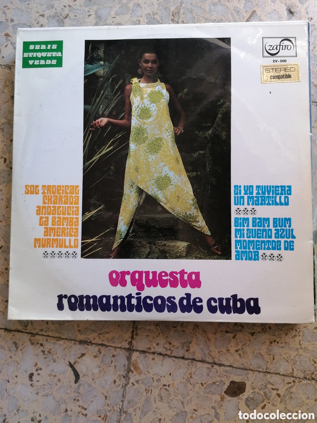 Discos de vinilo: LP ORQUESTA ROMANTICOS DE CUBA SOL TROPICAL 1969 ESPA&Ntilde;A
