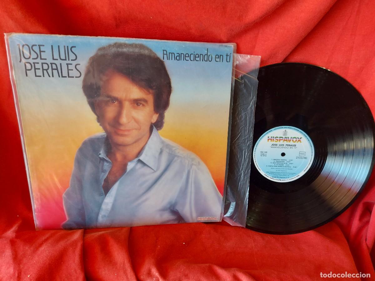 Discos de vinilo: LP, JOS&Eacute; LUIS PERALES AMANECIENDO EN TI 1984 ( PEDIDOS MINIMOS 10 &euro; ) CAJA N.&ordm; 3 - LP