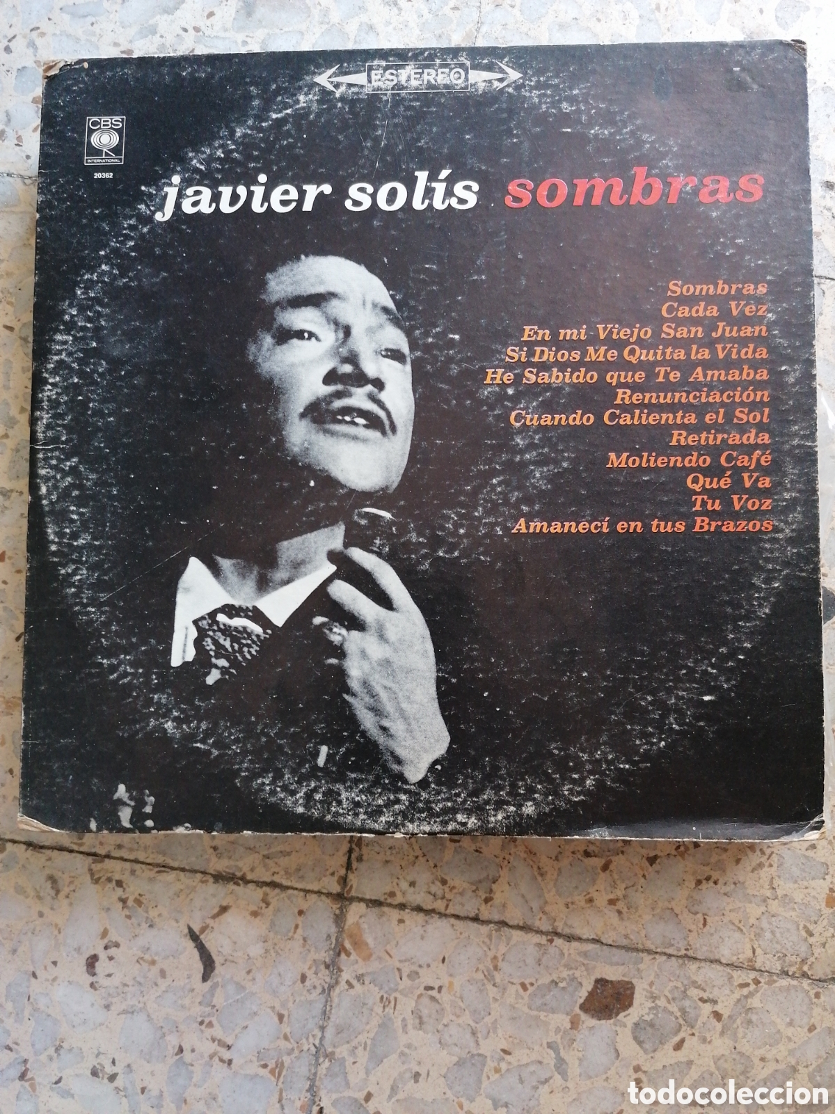 Discos de vinilo: LP JAVIER SOLIS SOMBRAS 1980 USA