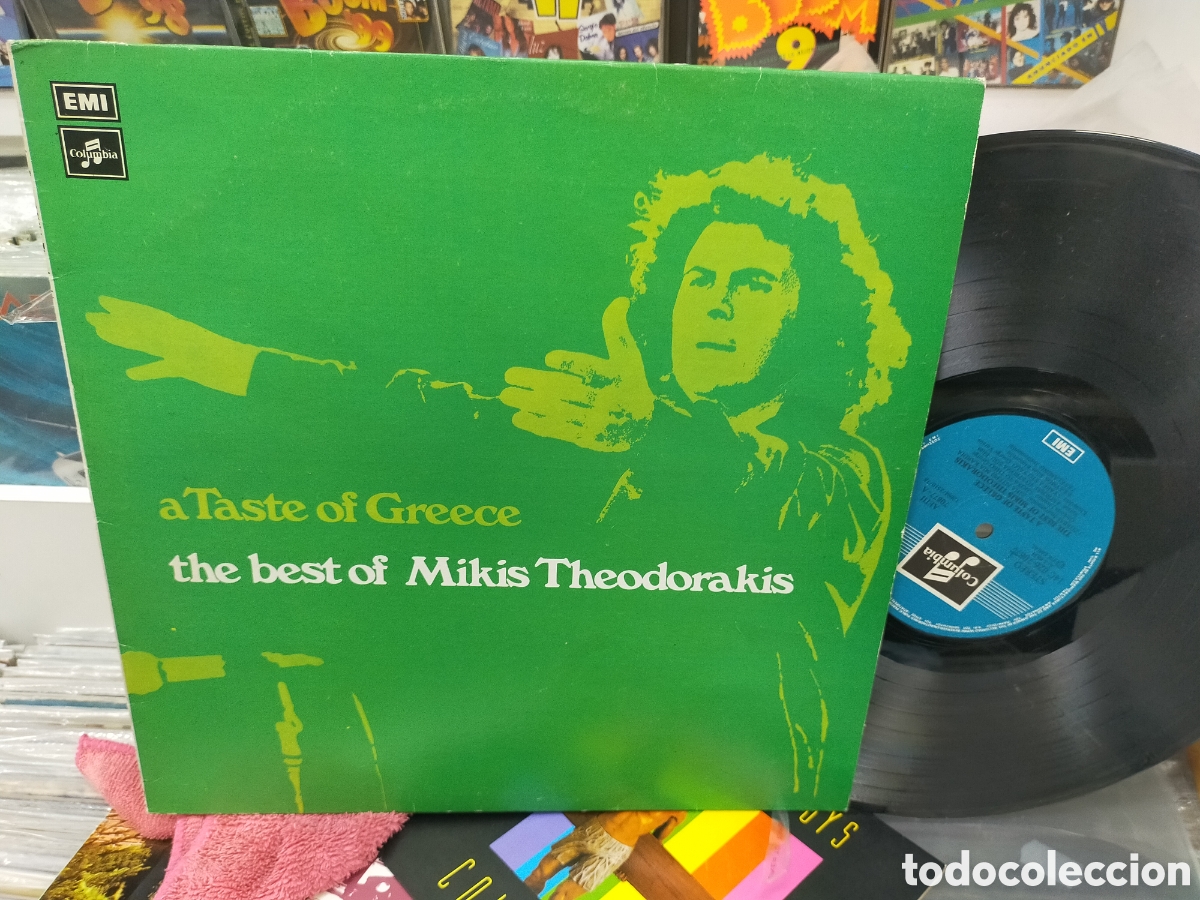 Discos de vinilo: The BEST of mikis theodorakis LP a taste of greece 1978 Grecia