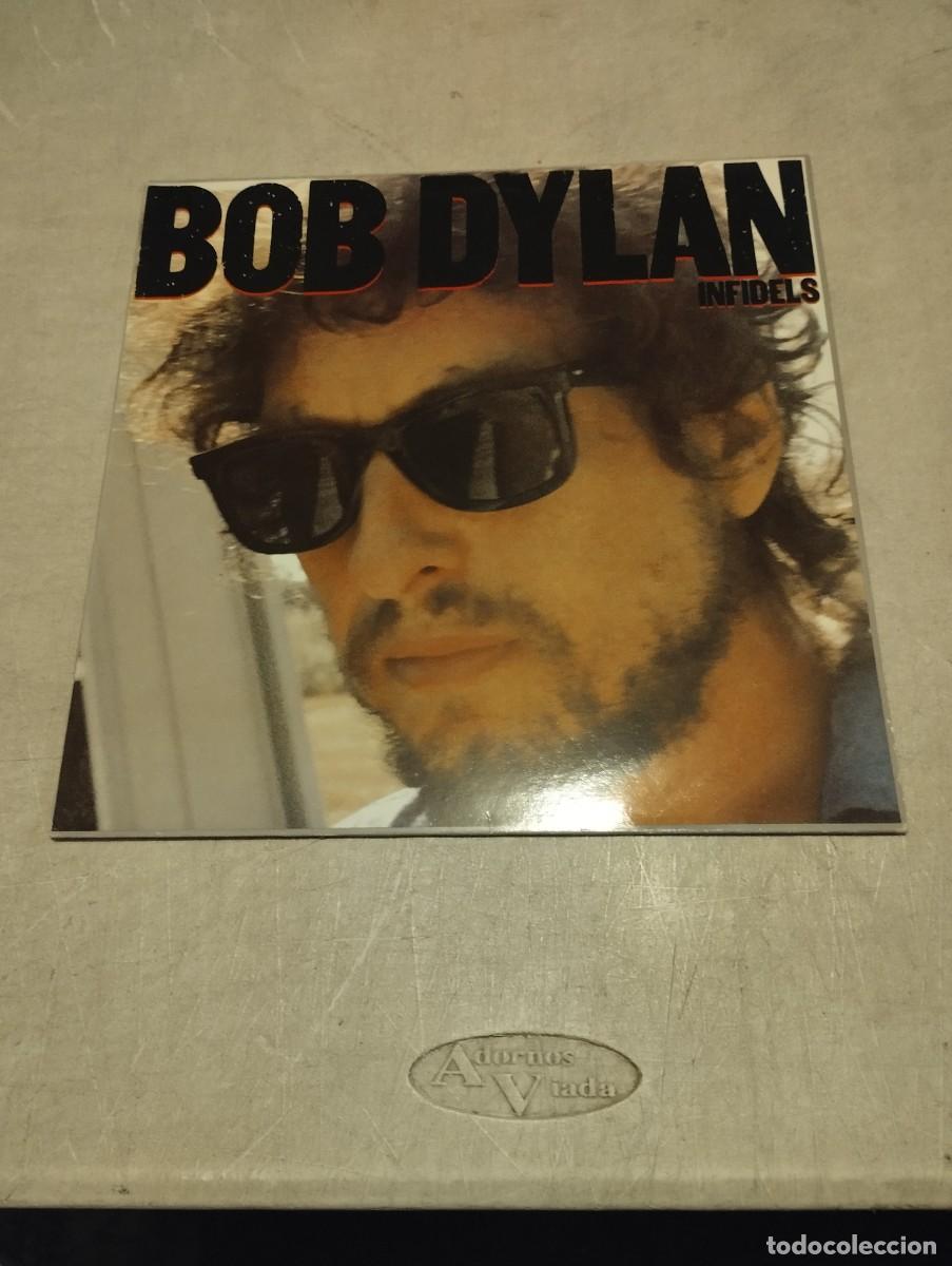 Discos de vinilo: BOB DYLAN LP INFIDELS ESP.1983 ENCARTE LETRAS