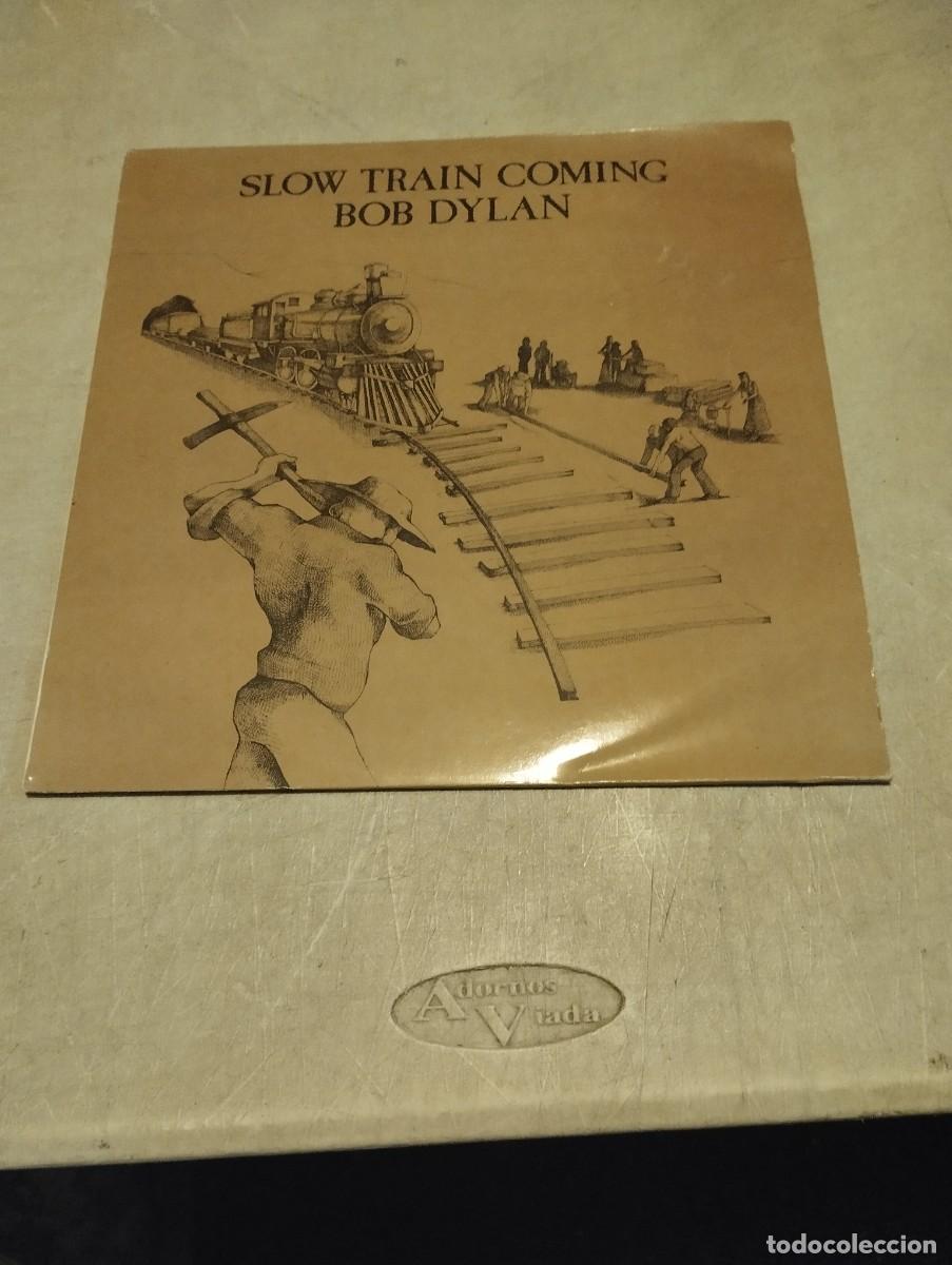 Discos de vinilo: BOB DYLAN LP SLOW TRAIN COMING ESP.1979 ENCARTE