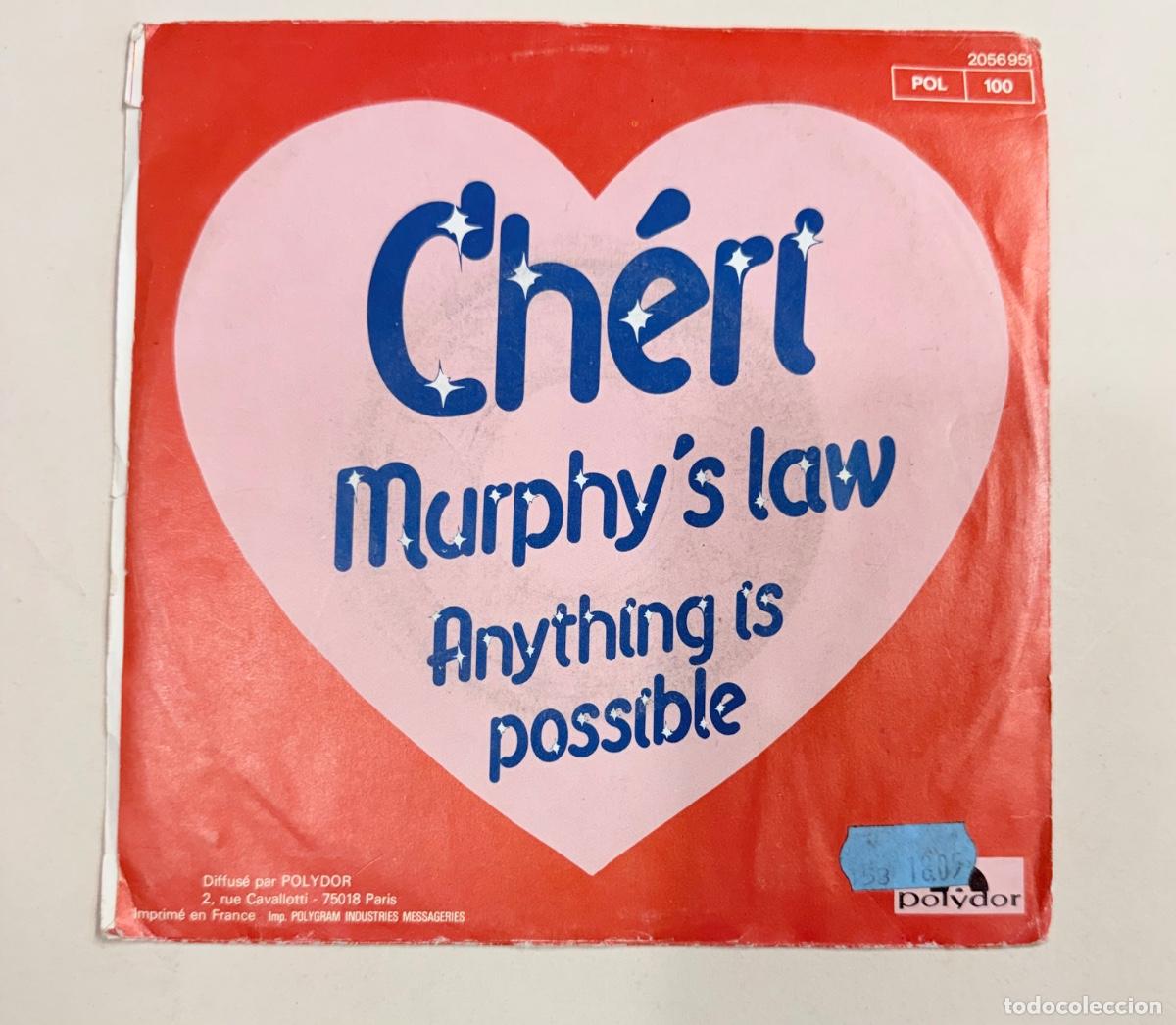 Discos de vinilo: Cheri - Murphy&acute;s Law - Foto 2