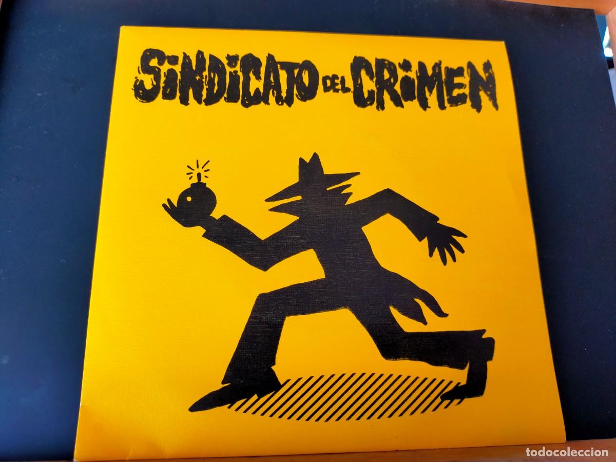 Discos de vinilo: SINDICATO DEL CRIMEN. UH, UH - AH, AH TROYA. 1 TEMA AMBAS CARAS. 1990