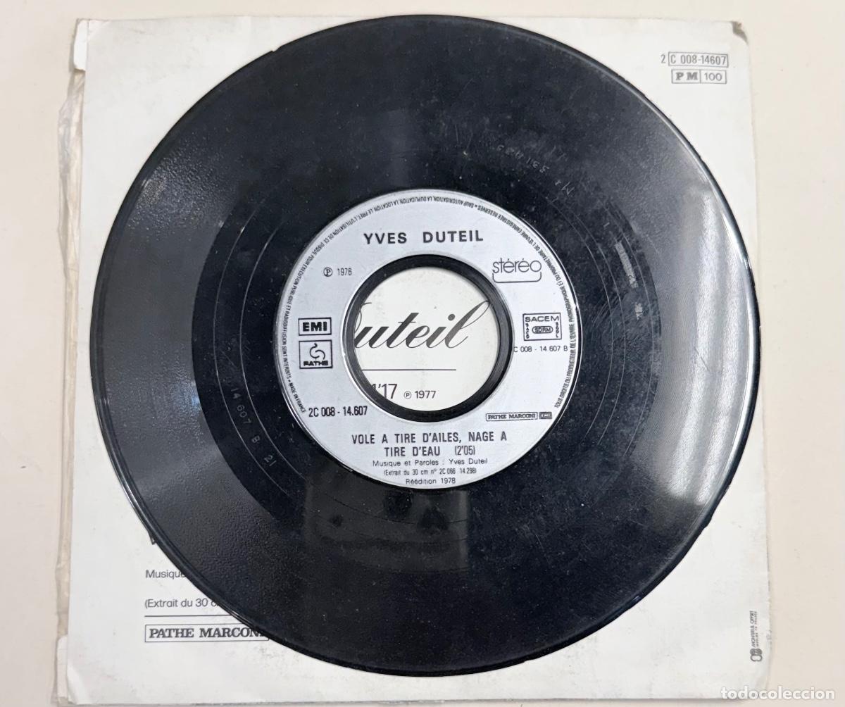 Discos de vinilo: Yves Duteil - Prende un enfant - Foto 3