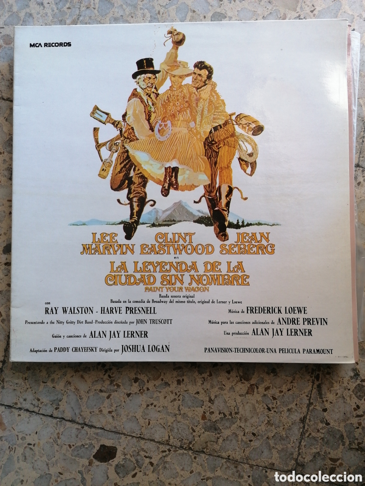 Discos de vinilo: LP LA LEYENDA DE LA CIUDAD SIN NOMBRE 1976 ESPA&Ntilde;A PORTADA DOBLE