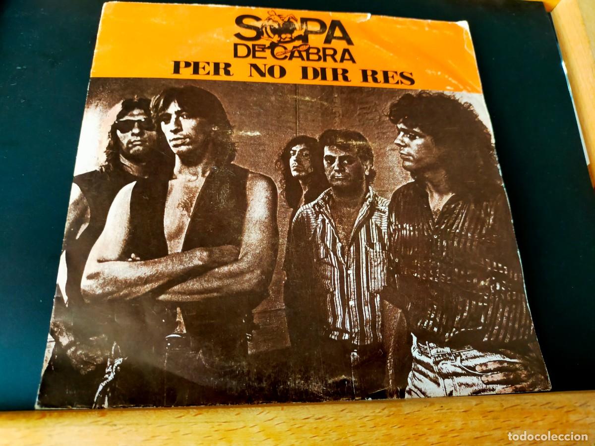 Discos de vinilo: SOPA DE CABRA. PER NO DIR RES. SALSETA RECORDS. 2 TEMAS. PER NO DIR RES - BLUJIN&acute;S ROCK. 1990