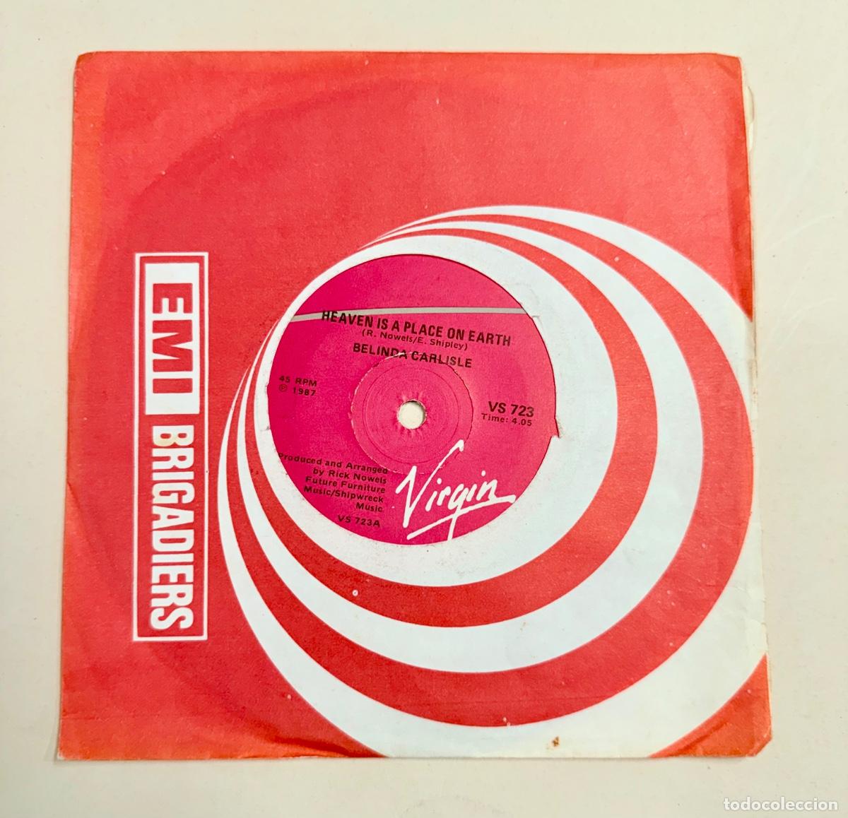 Discos de vinilo: Belinda Carlisle - Heaven is a place on earth