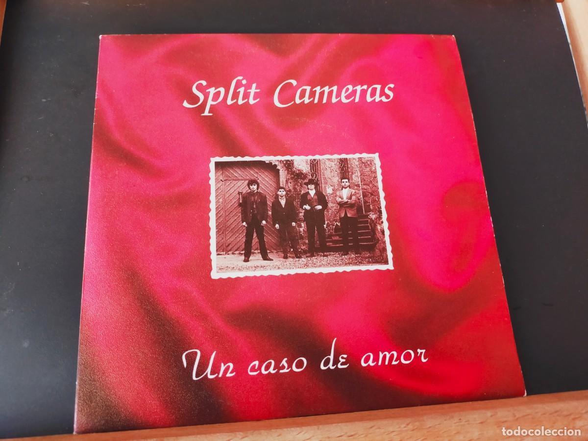 Discos de vinilo: SPLIT CAMERAS. UN CASO DE AMOR. ASPA EDICIONES MUSICALES. 1 TEMA AMBAS CARAS. 1990