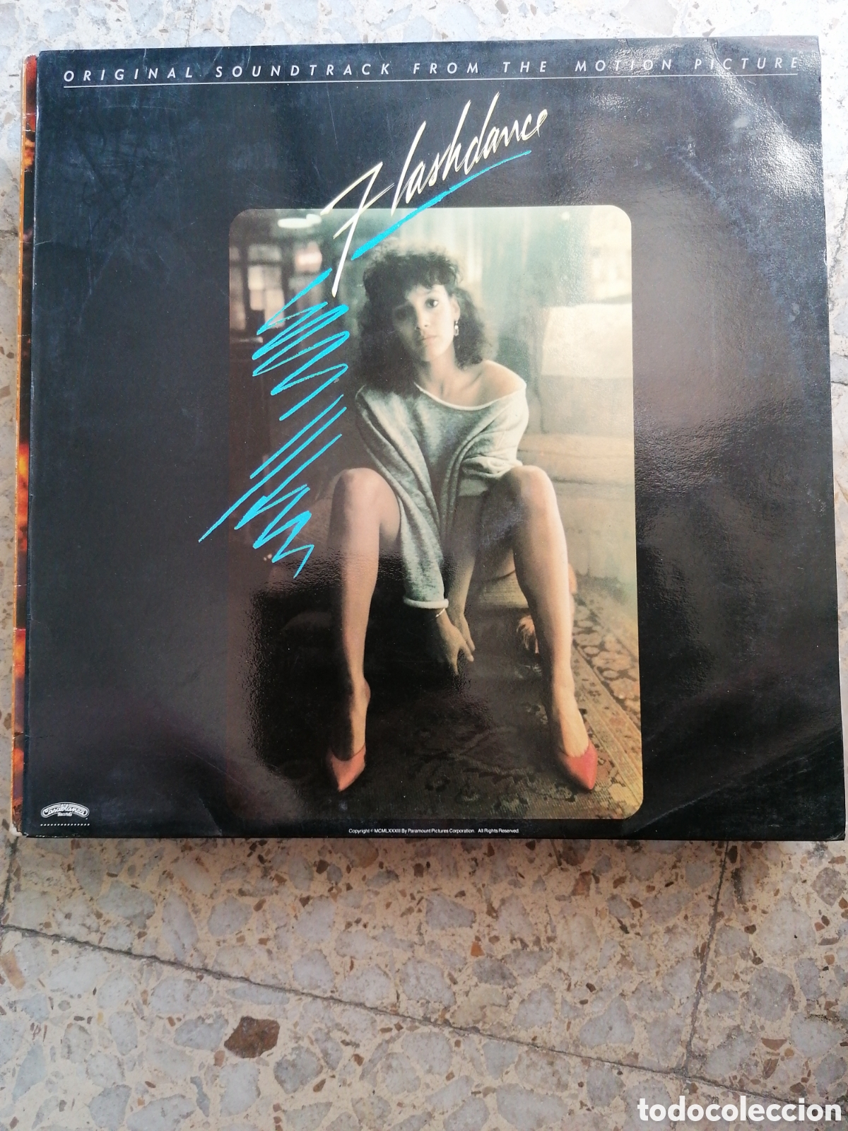Discos de vinilo: LP FLASHDANCE IRENE CARA 1983 ESPA&Ntilde;A - Foto 1