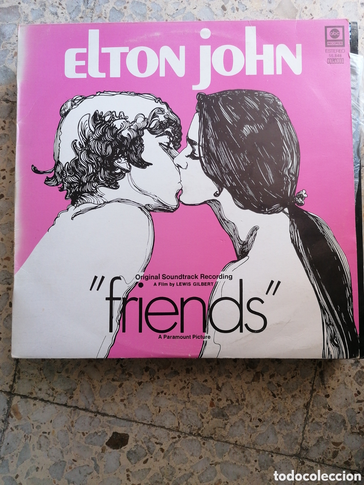 Discos de vinilo: LP ELTON JOHN FIENDS 1976 ESPA&Ntilde;A - Foto 1