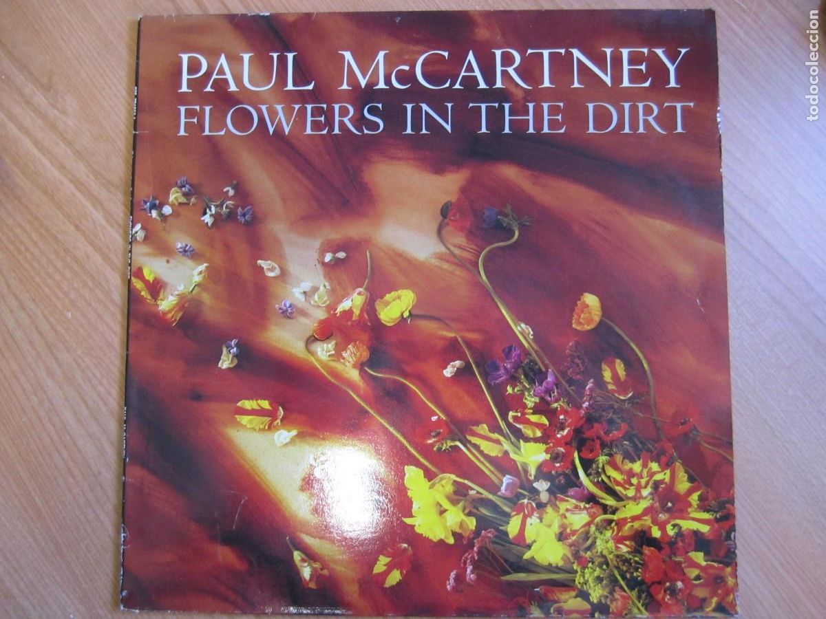 Discos de vinilo: disco vinilo paul mccartney flowers in the dirt