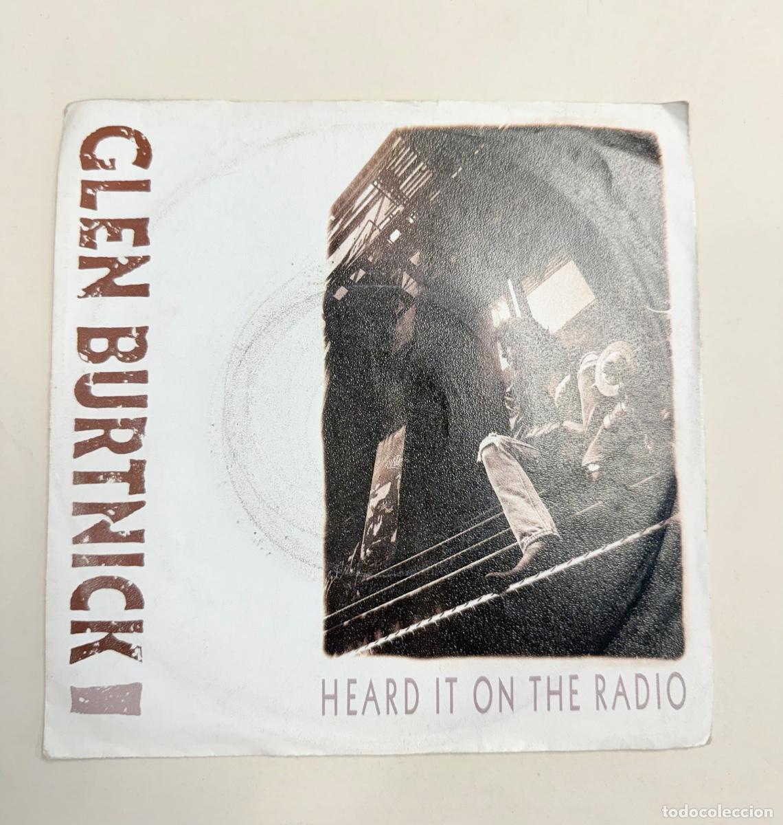 Discos de vinilo: Glen Burtnick - heard it on the radio