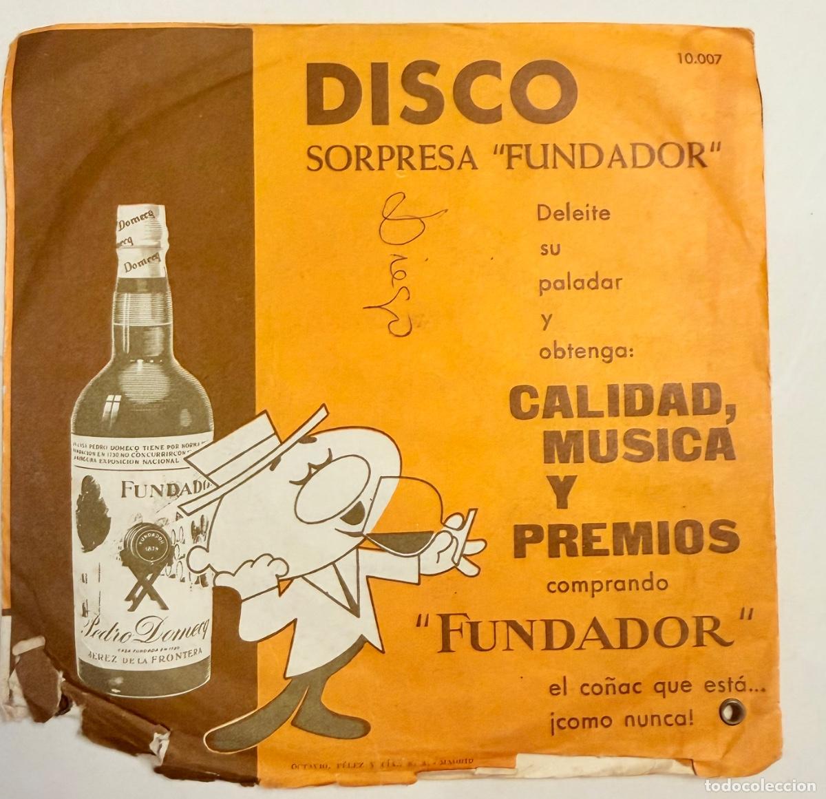 Discos de vinilo: Disco sorpresa fundador 10007