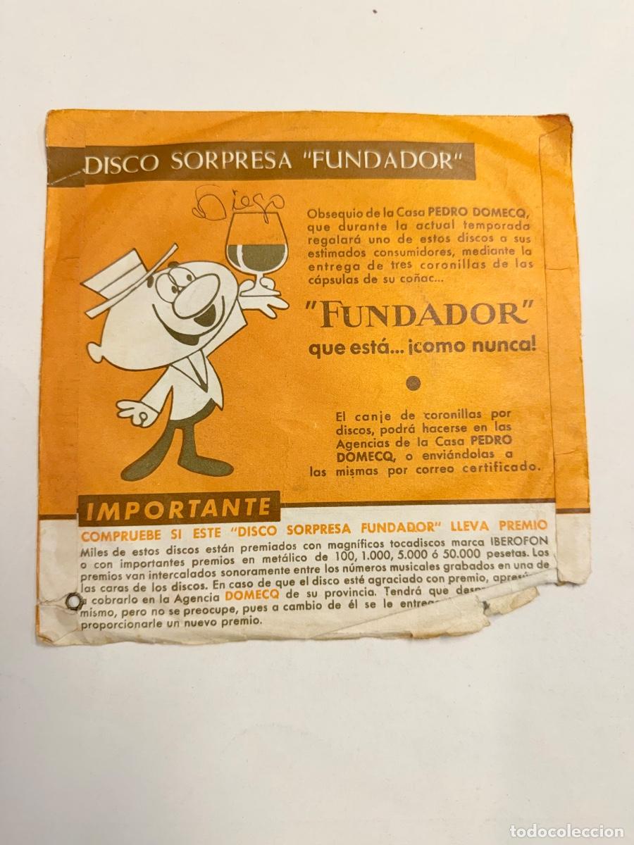 Discos de vinilo: Disco sorpresa fundador 10007 - Foto 2