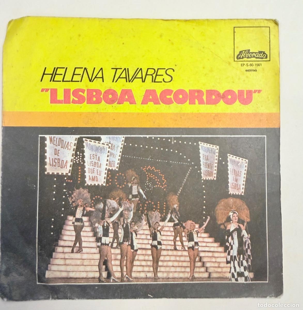 Discos de vinilo: Helena Tavares - Lisboa acordou