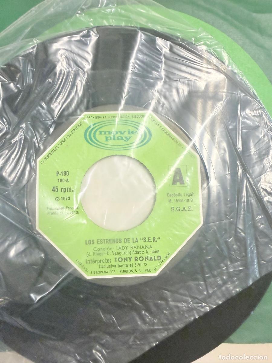 Discos de vinilo: Tony Ronald - Los estrenos de la ser