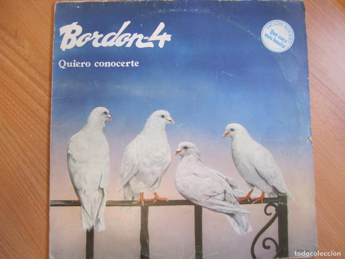 Discos de vinilo: disco vinilo bordon 4 quiero conocerte