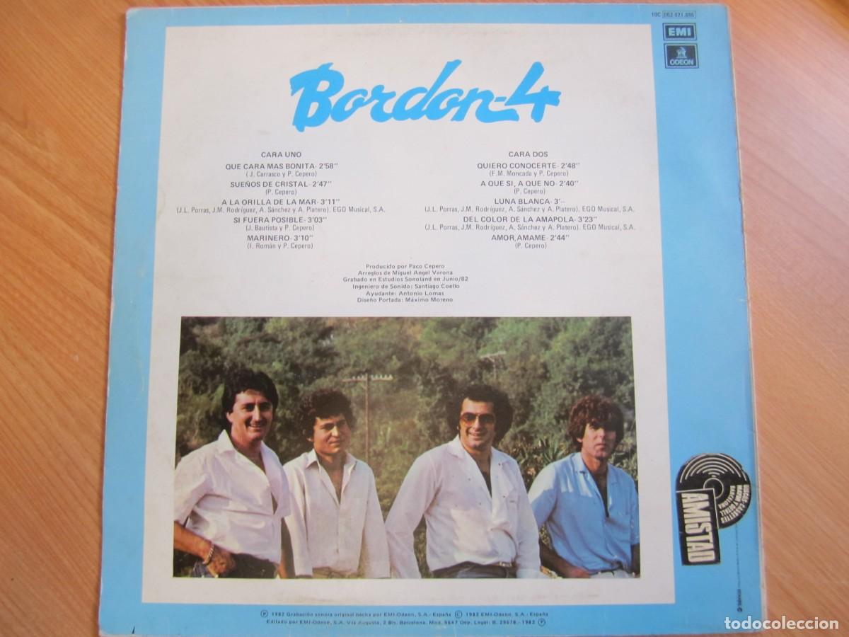 Discos de vinilo: disco vinilo bordon 4 quiero conocerte - Foto 2