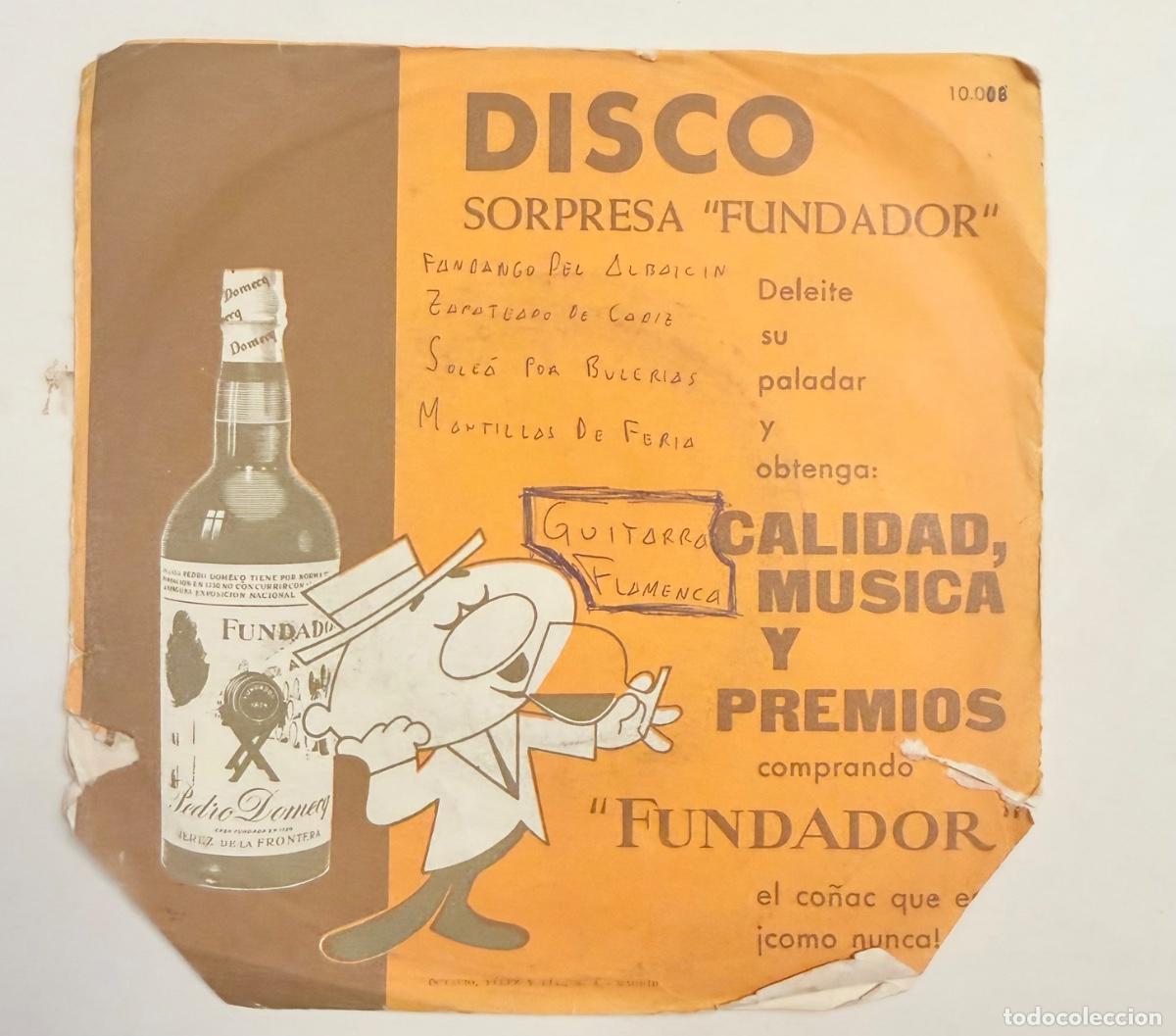 Discos de vinilo: Disco sorpresa fundador 10006