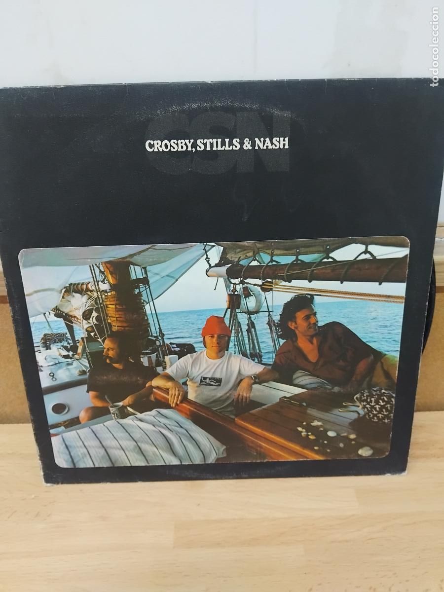 Discos de vinilo: CROSBY, STILLS & NASH CSN LP 1977.