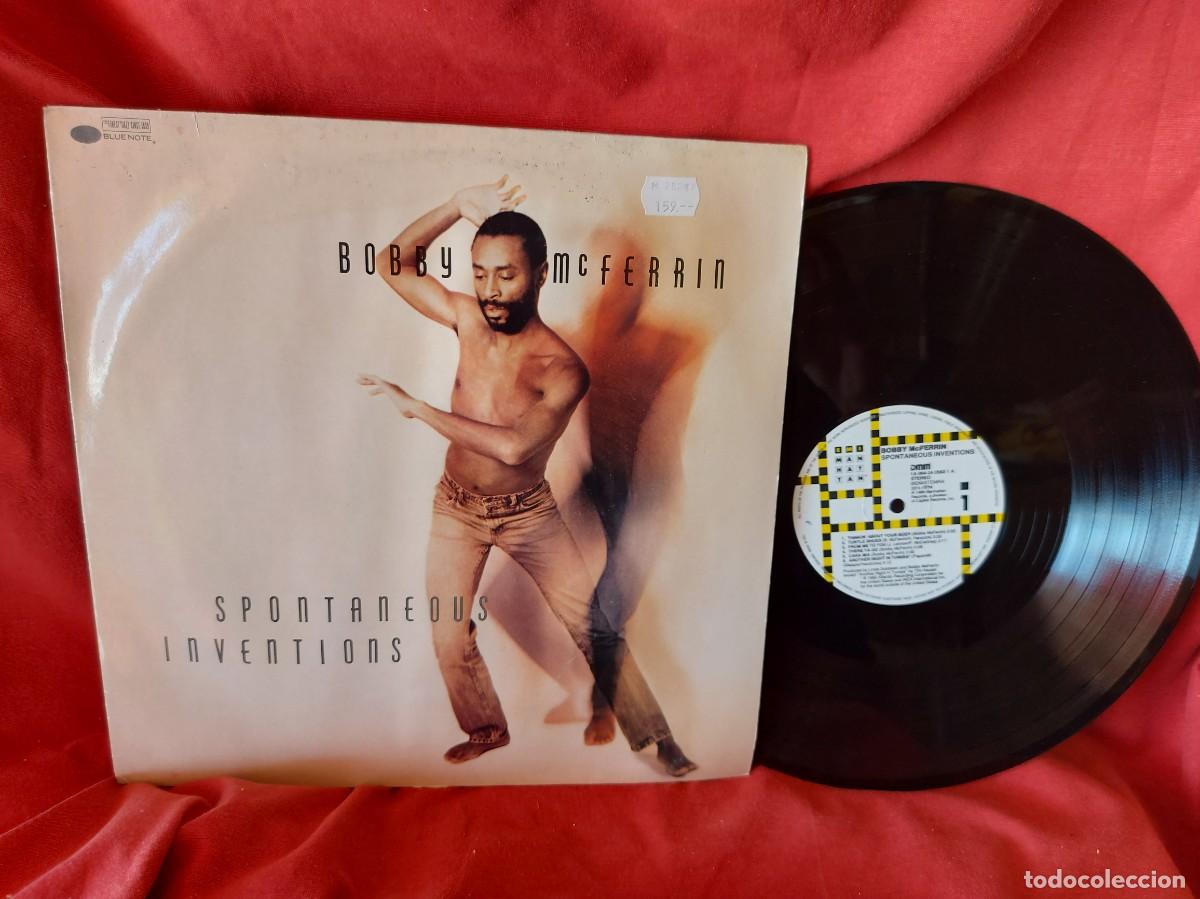 Discos de vinilo: LP, BOBBY MCFERRIN ,SPONTANEOUS INVENTIONS 1986 ( PEDIDOS MINIMOS 10 &euro; ) CAJA N.&ordm; 3 - LP