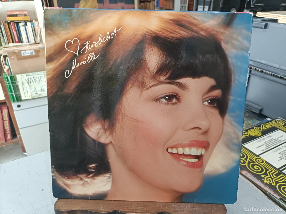 Discos de vinilo: Mireille - Herzlichst Mireille - LP. sello Ariola 1970