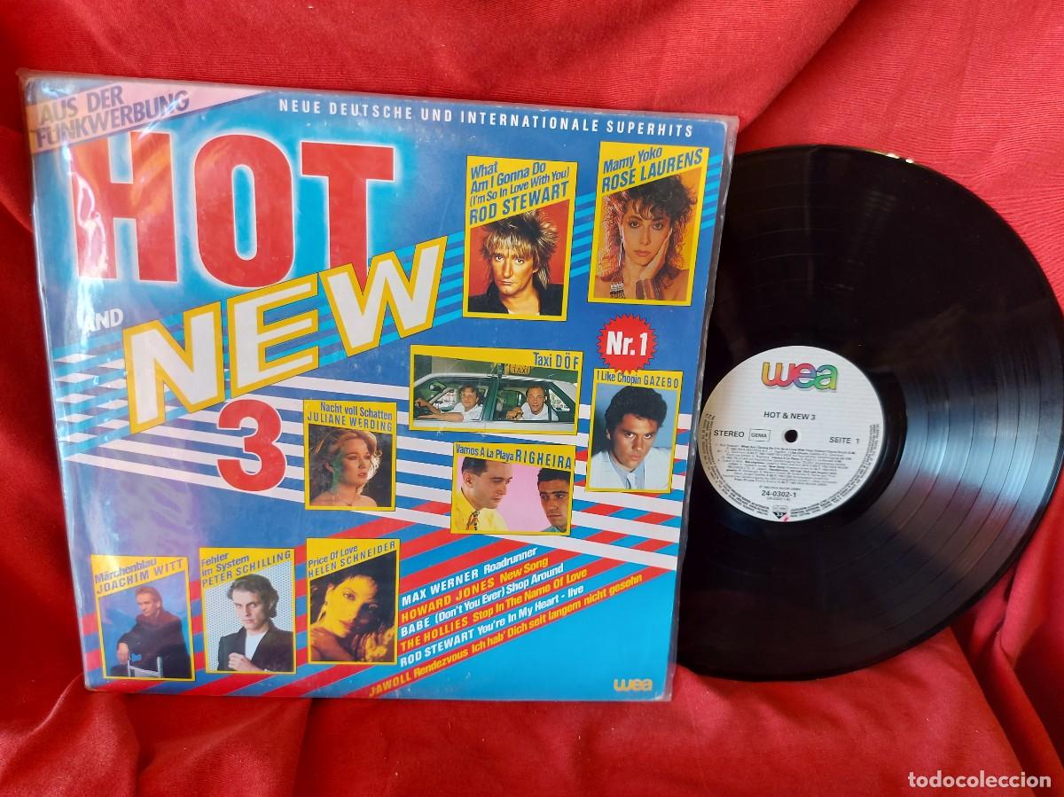 Discos de vinilo: LP, HOT AND NEW 3 WEA 1983 ( PEDIDOS MINIMOS 10 &euro; ) CAJA N.&ordm; 3 - LP