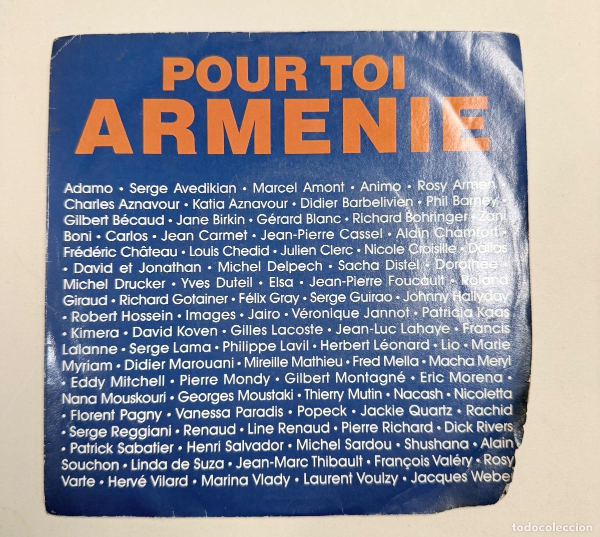 Discos de vinilo: Aznavour - Pour toi Armenie