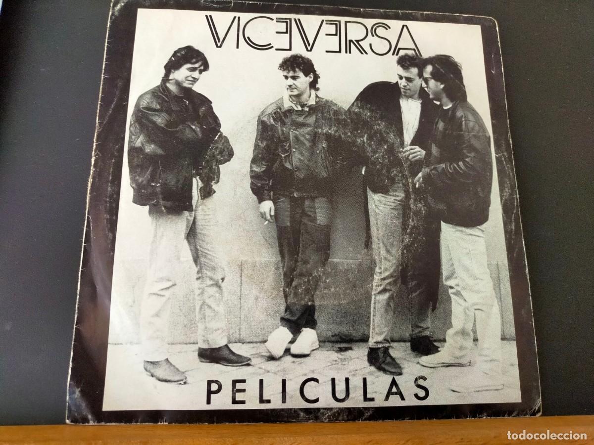 Discos de vinilo: VICEVERSA. PEL&Iacute;CULAS. VIRGIN. 2 TEMAS.PEL&Iacute;CULAS - PROPOSICIONES. 1987
