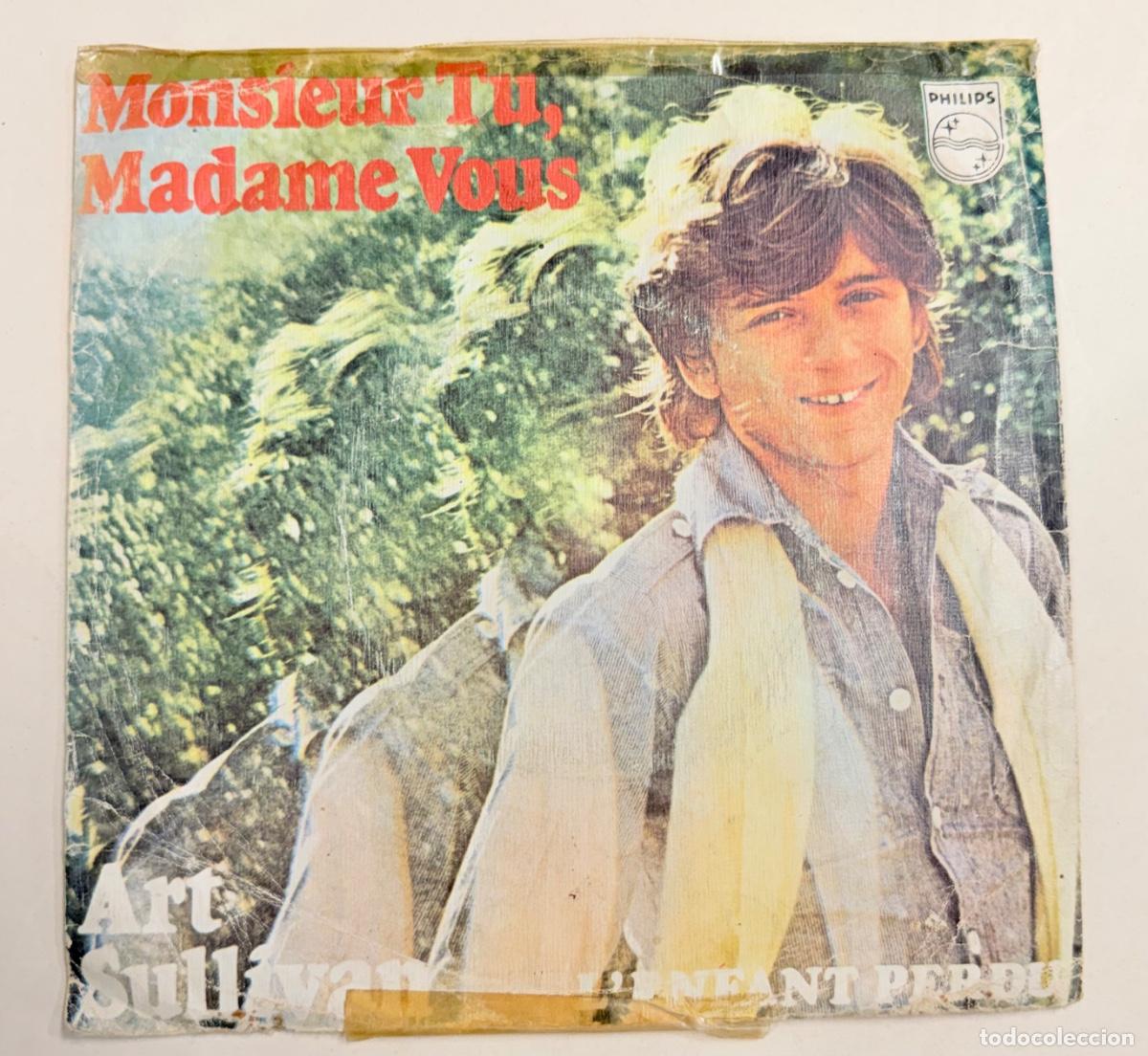 Discos de vinilo: Art Sullivan - Monsieur Tu, Madame vous